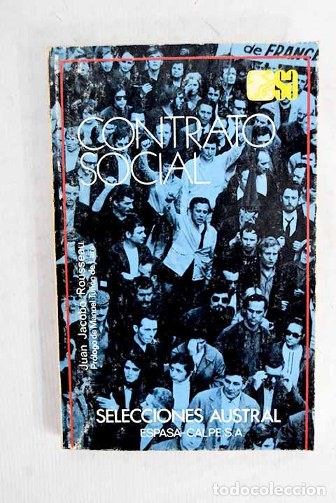 Libros: El contrato social: Rousseau, Jean-Jacques.- Rousseau, Jean-Jacques