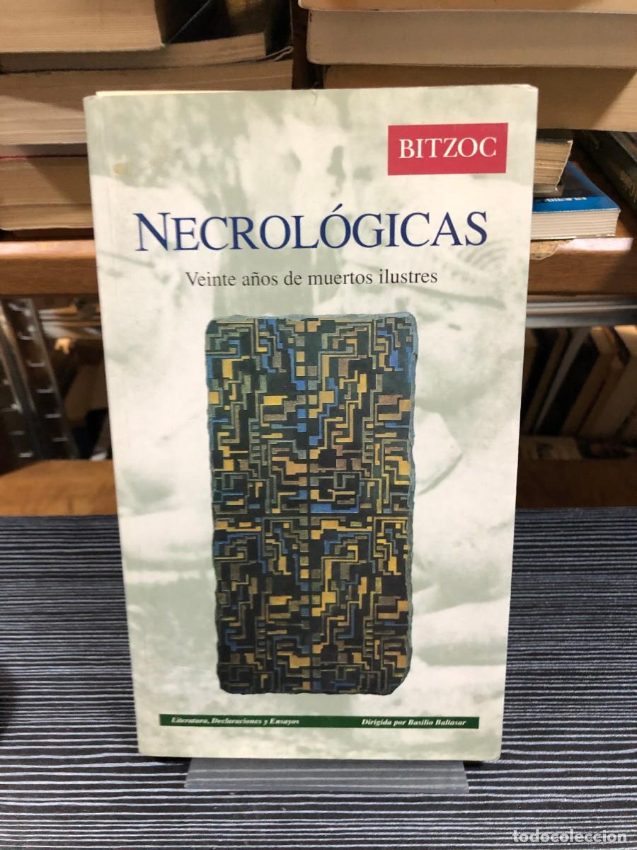 books: Necrol&oacute;gicas. Veinte a&ntilde;os de muertos ilustres Basilio Baltasar (Dir. Bitzoc)