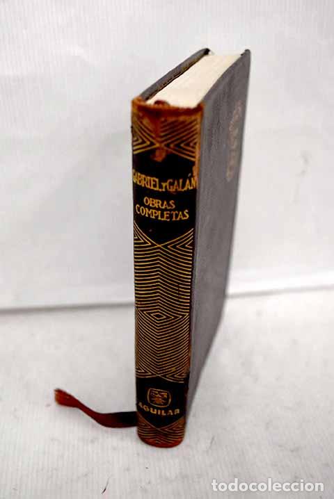 Libri di seconda mano: Obras completas: con una nota preliminar.- Gabriel y Gal&aacute;n, Jos&eacute; Mar&iacute;a