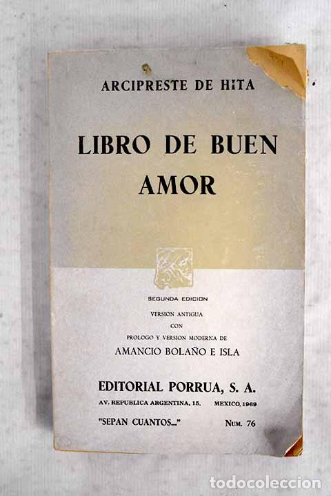 Libri di seconda mano: Libro del bueno amor.- Ruiz, Juan