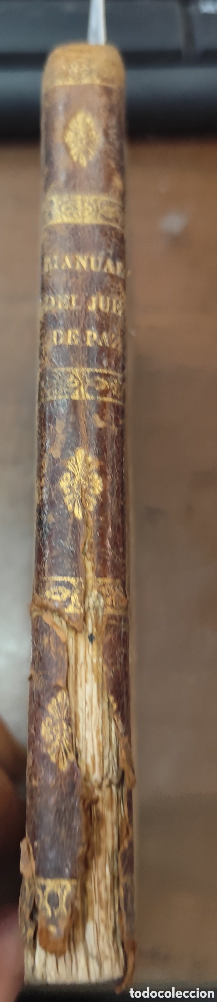 Livros em segunda m&atilde;o: MANUAL DEL JUEZ DE PAZ. Para los Alcaldes Constitucionales. A&ntilde;o 1856 - MAS Y ABAD,Celestino
