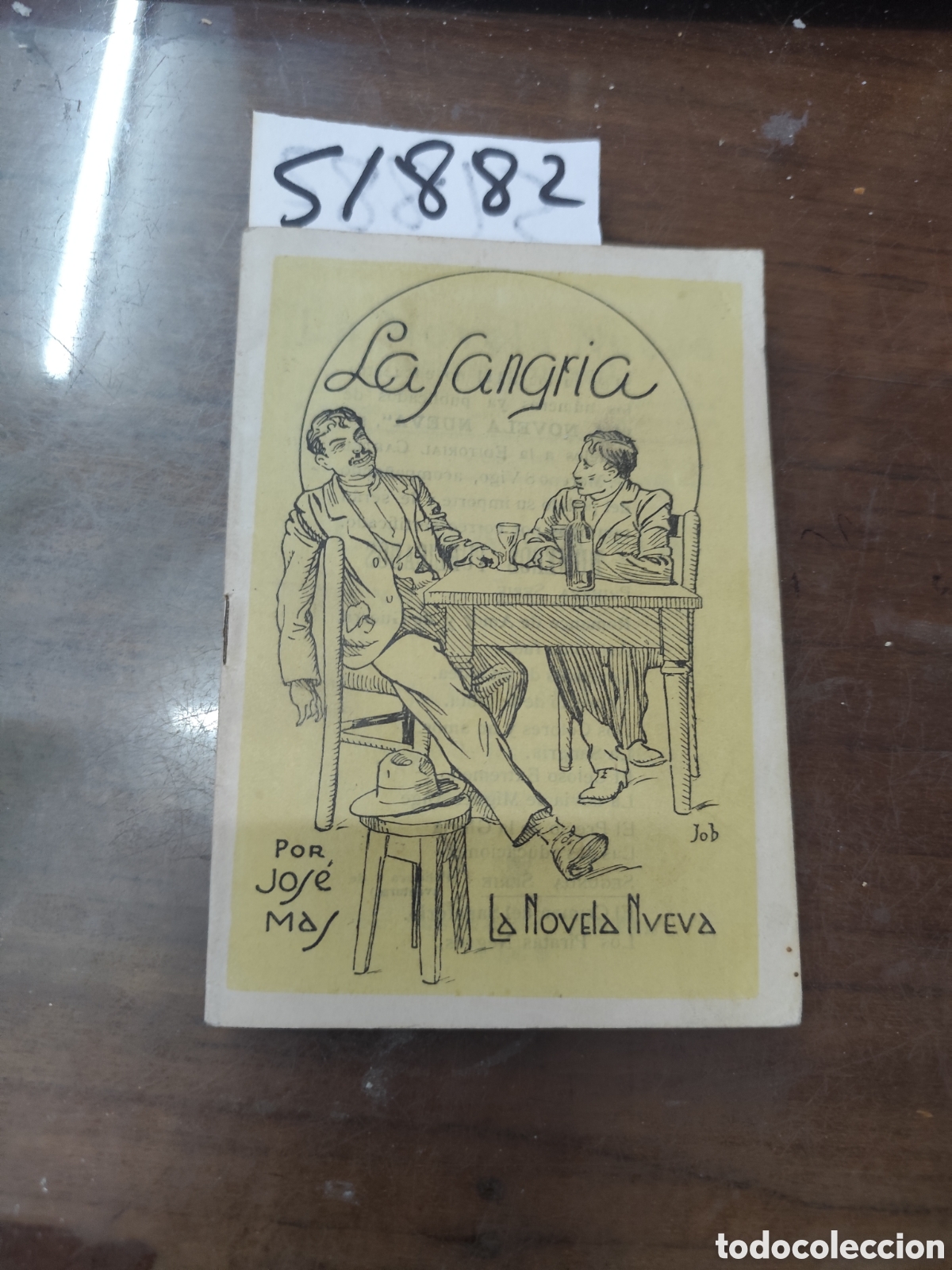 books: LA SANGRIA. Novela corta. La Novela Nueva n&ordm; 6. A&ntilde;o 1938 - MAS,Jos&eacute;