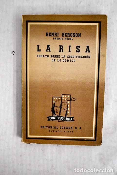 Livros em segunda m&atilde;o: La risa: ensayo sobre la significaci&oacute;n de lo c&oacute;mico.- Bergson, Henri