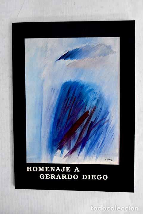 Libros: Homenaje a Gerardo Diego