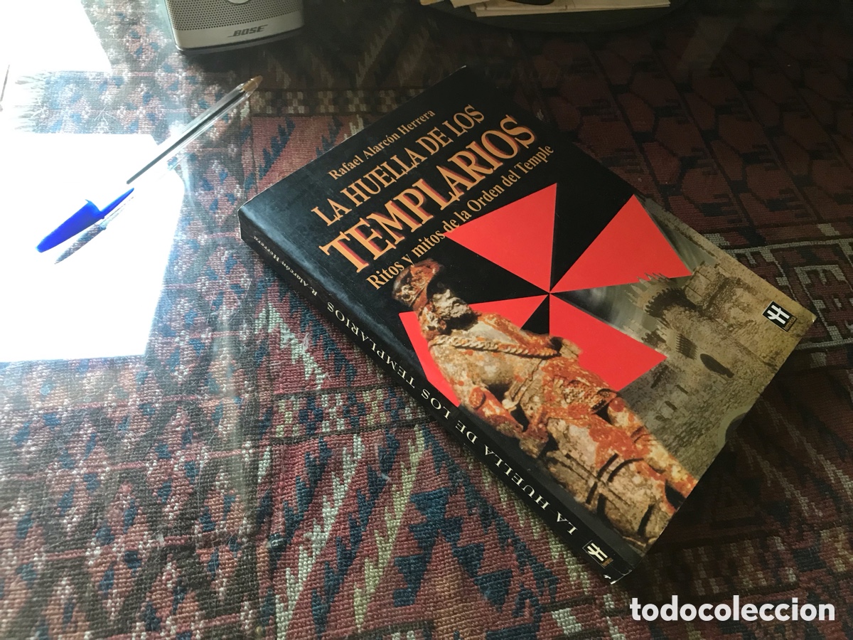 Libros: La huella de los templarios. Rafael Alarc&oacute;n Herrera. Herm&eacute;tica