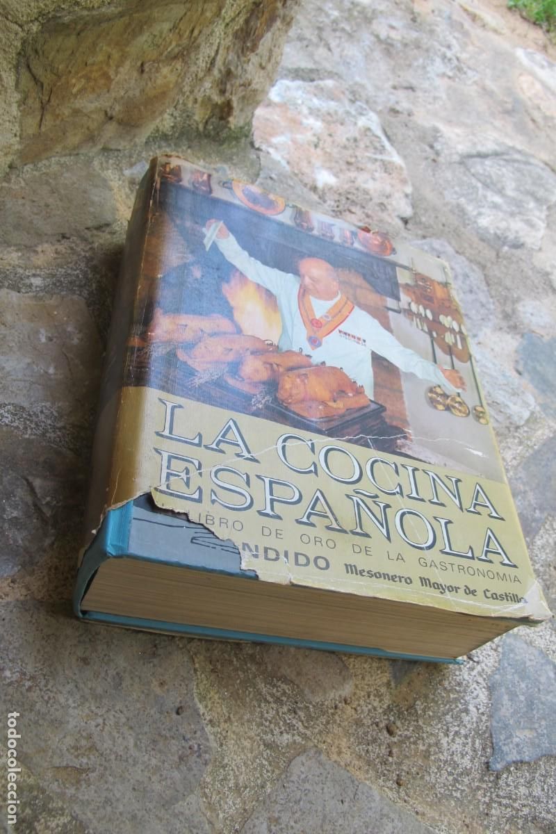 Libri di seconda mano: LA COCINA ESPA&Ntilde;OLA. LIBRO DE ORO DE LA GASTRONOMIA. CANDIDO MESONERO MAYOR DE CASTILLA