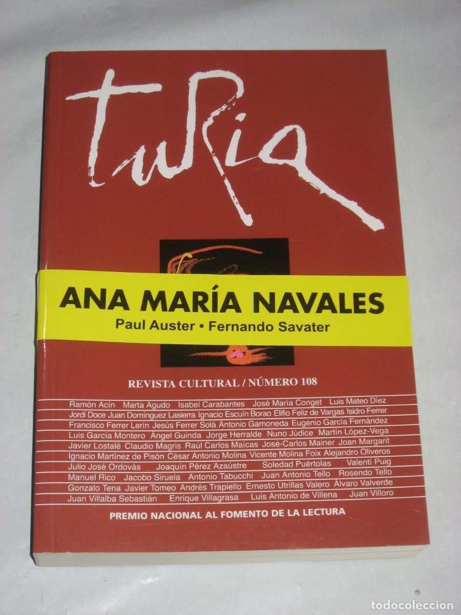 Libros: TURIA Revista Cultural/ N&Uacute;MERO 108 - VV.AA.