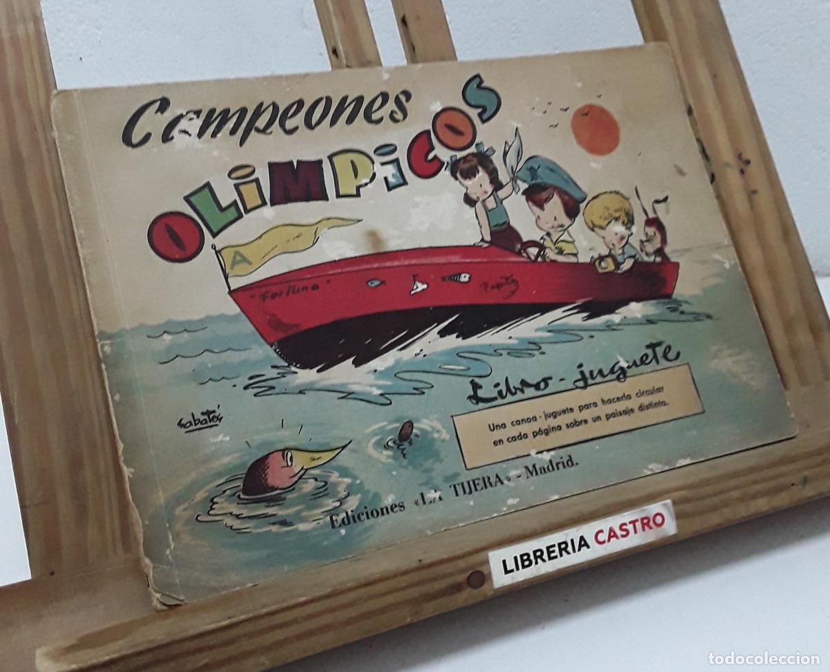 Libros: Campeones Ol&iacute;mpicos. Libro Juguete - Desconocido.