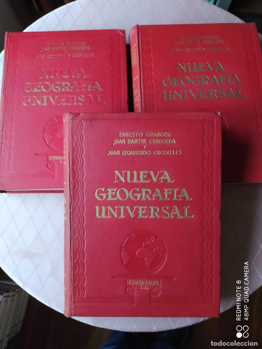Libros: Nueva geograf&iacute;a universal :aspectos de la naturaleza, la vida de los hombres, recursos agr&iacute;colas e i