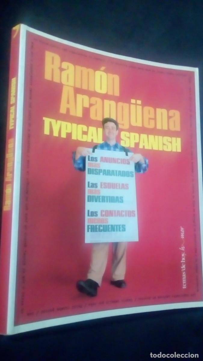 Libros: TYPICAL SPANISH - RAM&Oacute;N ARANG&Uuml;ENA - LOS ANUNCIOS M&Aacute;S DISPARATADOS - ESQUELAS CONTACTOS - HUMOR LIBRO