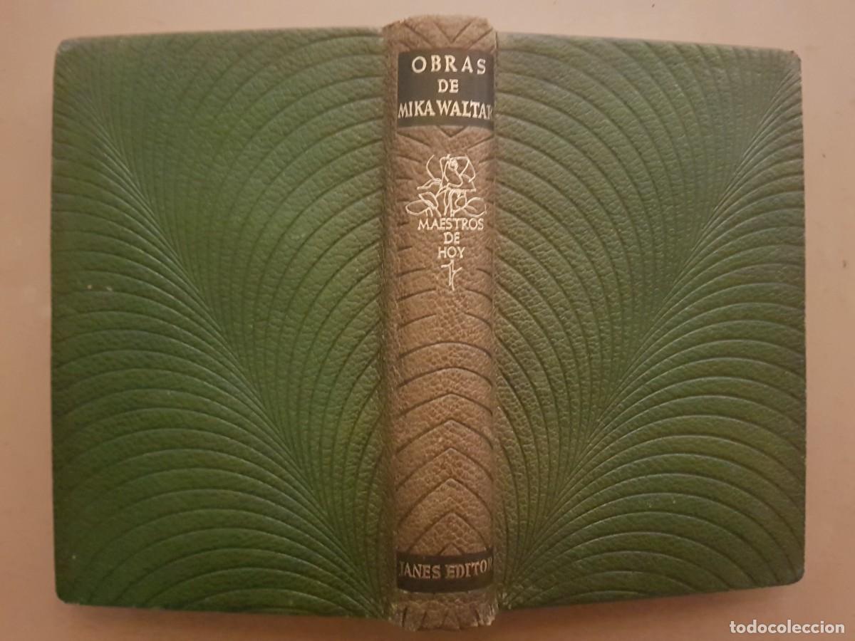 Libros: OBRAS DE MIKA WALTARI - JANES ED. 1958