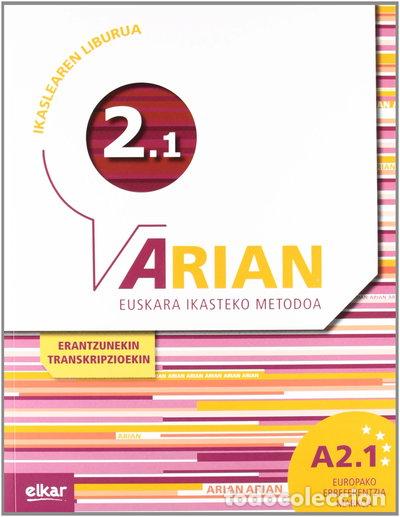 books: Arian A2.1 Ikaslearen liburua- 9788490270240