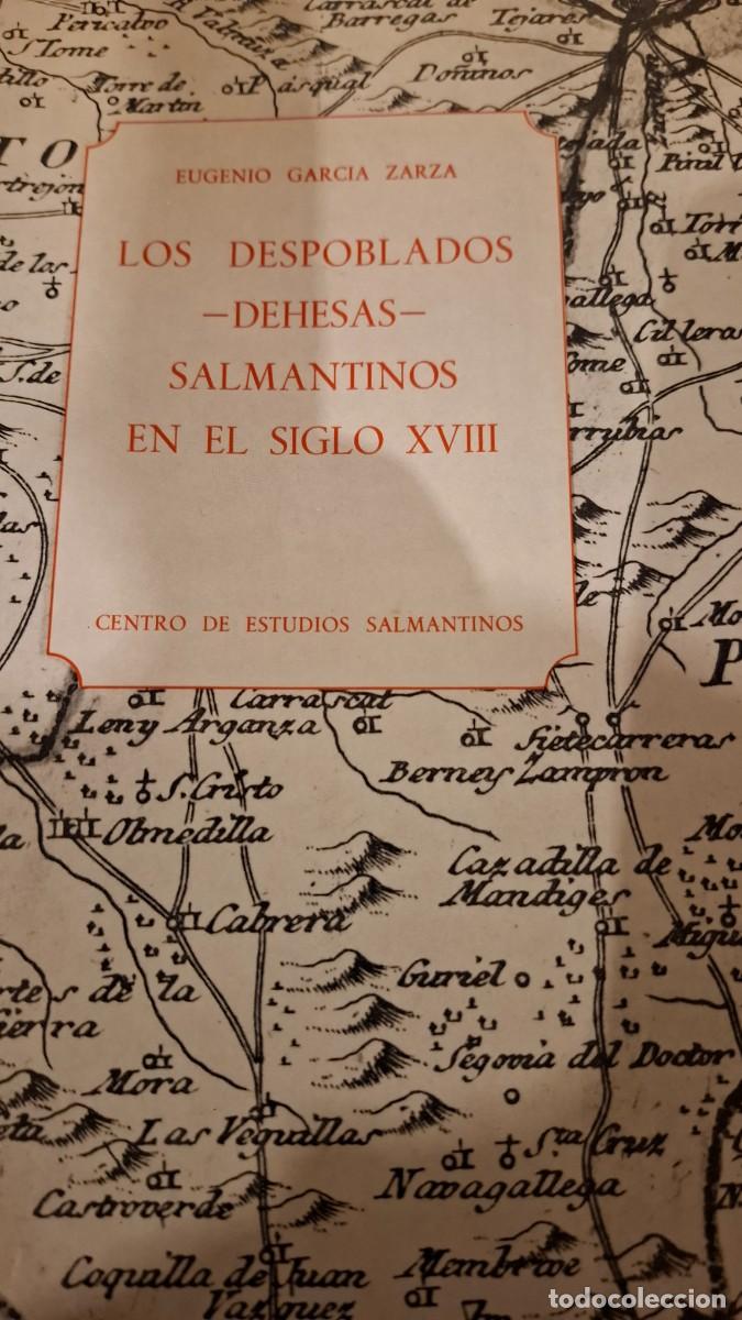 Libros: Despoblados Dehesas salmantinos en los siglos XVIII