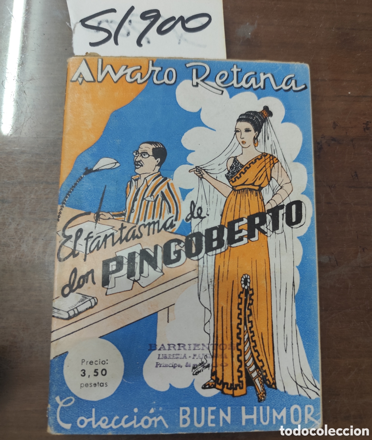 Libri di seconda mano: EL FANTASMA DE DON PINGOBERTO. Estampas de la vida madrile&ntilde;a en 1935. Colecci&oacute;n Buen Humor n&ordm; 1 - RE