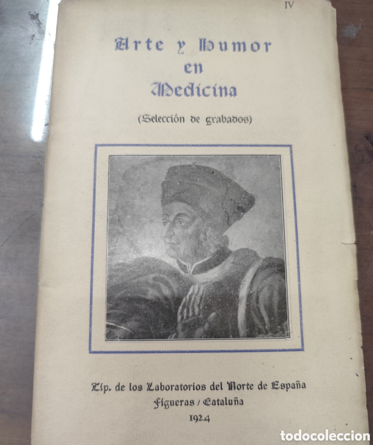 Libros: ARTE Y HUMOR EN MEDICINA. Selecci&oacute;n de grabados. A&ntilde;o 1924