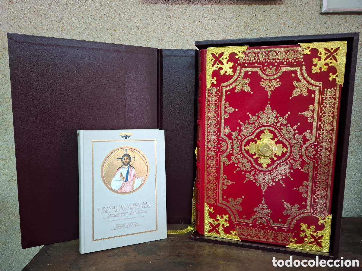 Libros: C&Oacute;DICE AUREO. FACS&Iacute;MIL EL EVANGELIO IMPERIAL. - Foto 2
