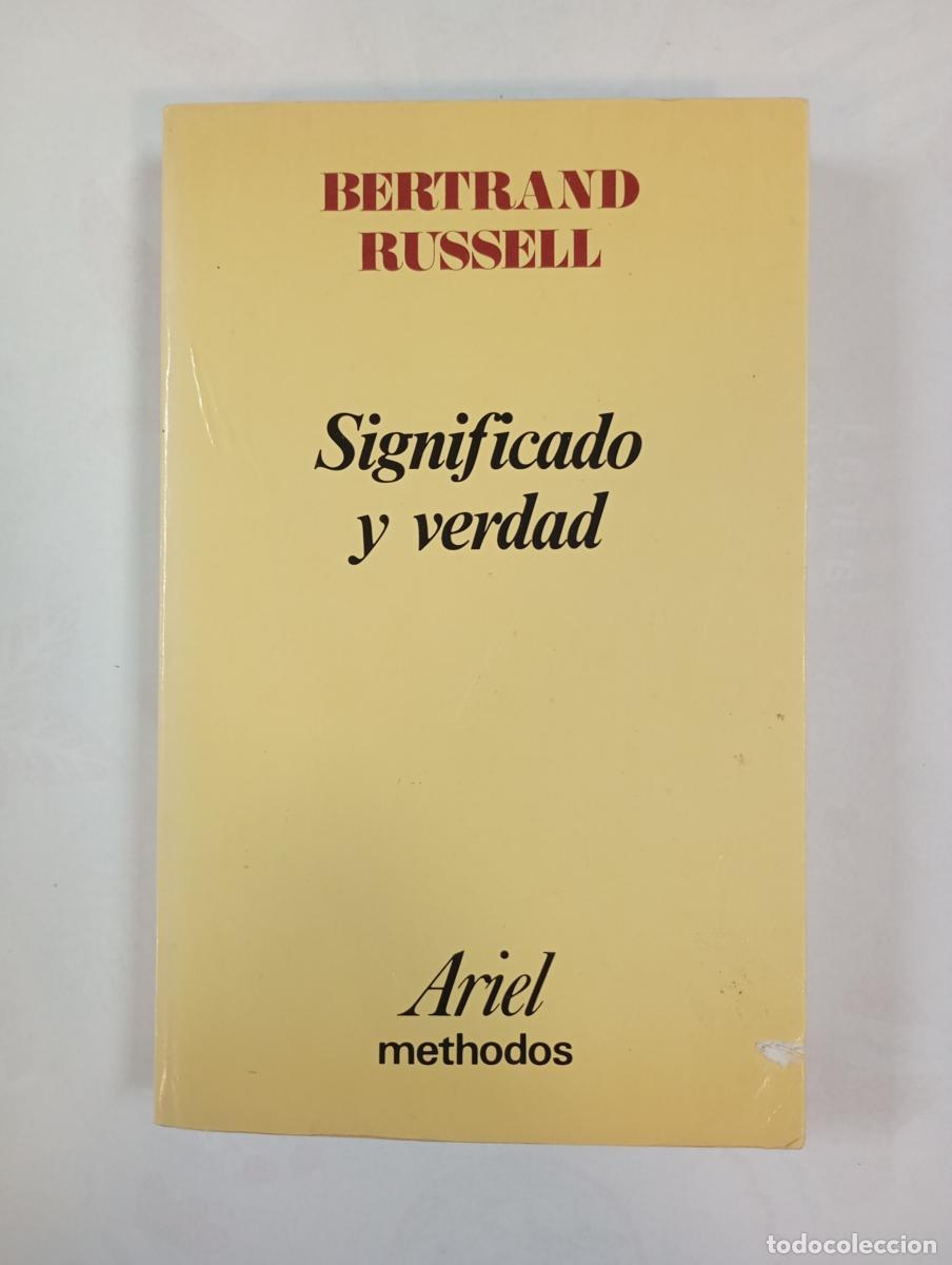 B&uuml;cher: Significado y verdad. - Bertrand Russell. TDK993