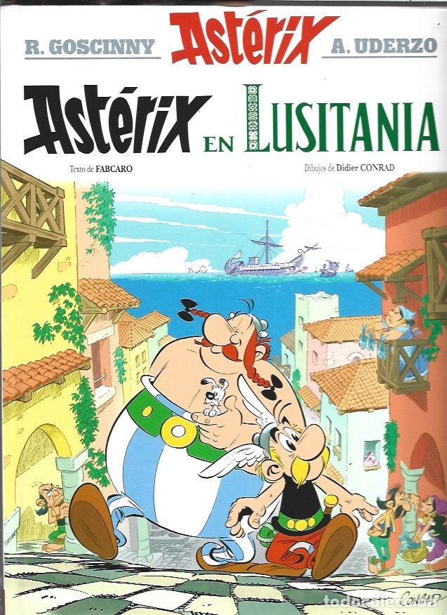 Livros em segunda m&atilde;o: ASTERIX EN LUSITANIA - FABCARO (DIBUJOS DIDIER CONRAD) (R. GOSCINNY Y A. UDERZO PRESENTAN)