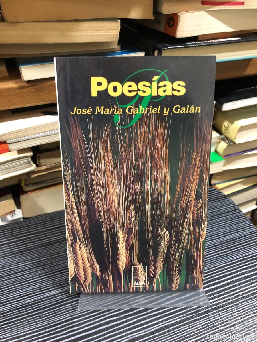 Libros: Poes&iacute;as Jos&eacute; Mar&iacute;a Gabriel y Gal&aacute;n