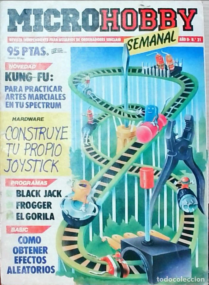 Libros: MicroHobby Semanal A&ntilde;o II, N&uacute;mero 21 - REVISTA: