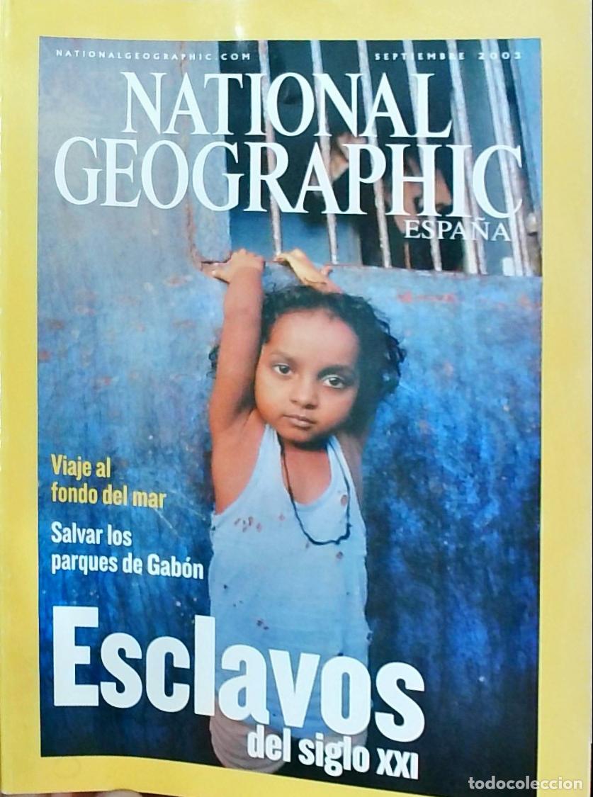Livres: National Geographic Espa&ntilde;a: Septiembre 2003 Esclavos del siglo XXI - REVISTA:
