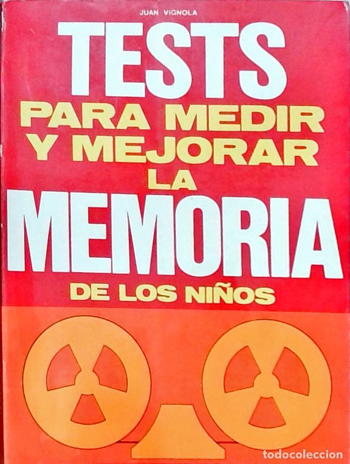 books: Tests para medir y mejorar la memoria de los ni&ntilde;os - Juan Vignola: