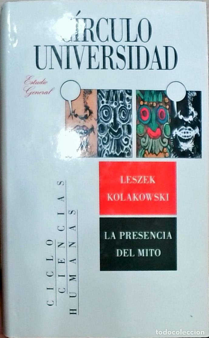 Livros em segunda m&atilde;o: La presencia del mito - Leszek Kołakowski: