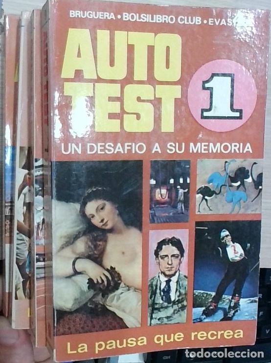 Livros em segunda m&atilde;o: Auto Test: Un desaf&iacute;o a su memoria. La pausa que recrea. 4 tomos - Autores Varios: