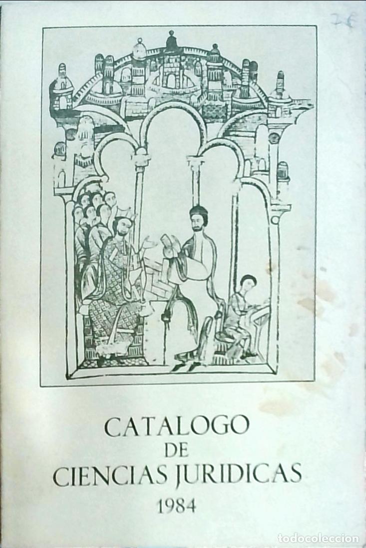 Libri di seconda mano: Cat&aacute;logo de Ciencias Jur&iacute;dicas 1984 - Marcial Pons:
