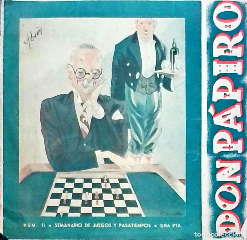 Livros em segunda m&atilde;o: Don Papiro N&uacute;mero 11, Semanario de juegos y pasatiempos - Autores Varios: