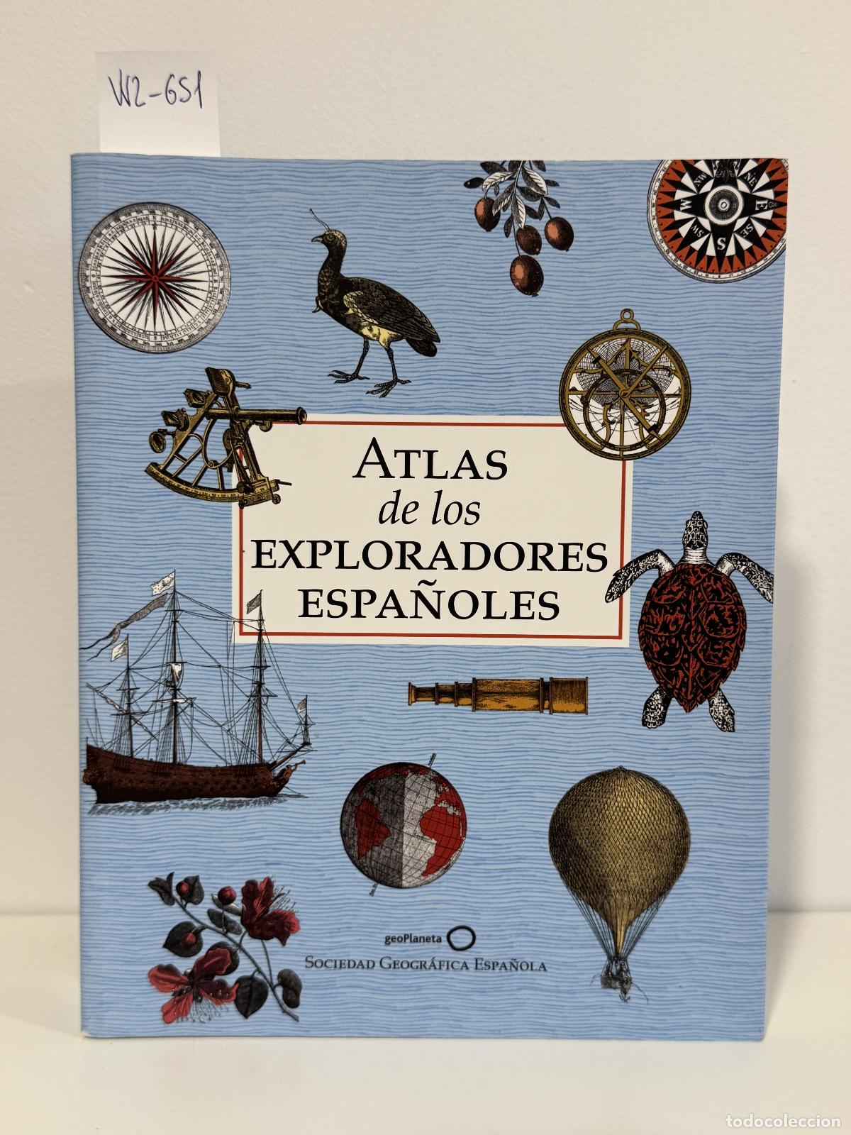 Livros em segunda m&atilde;o: (Equipo editorial). - Atlas de los exploradores espa&ntilde;oles.
