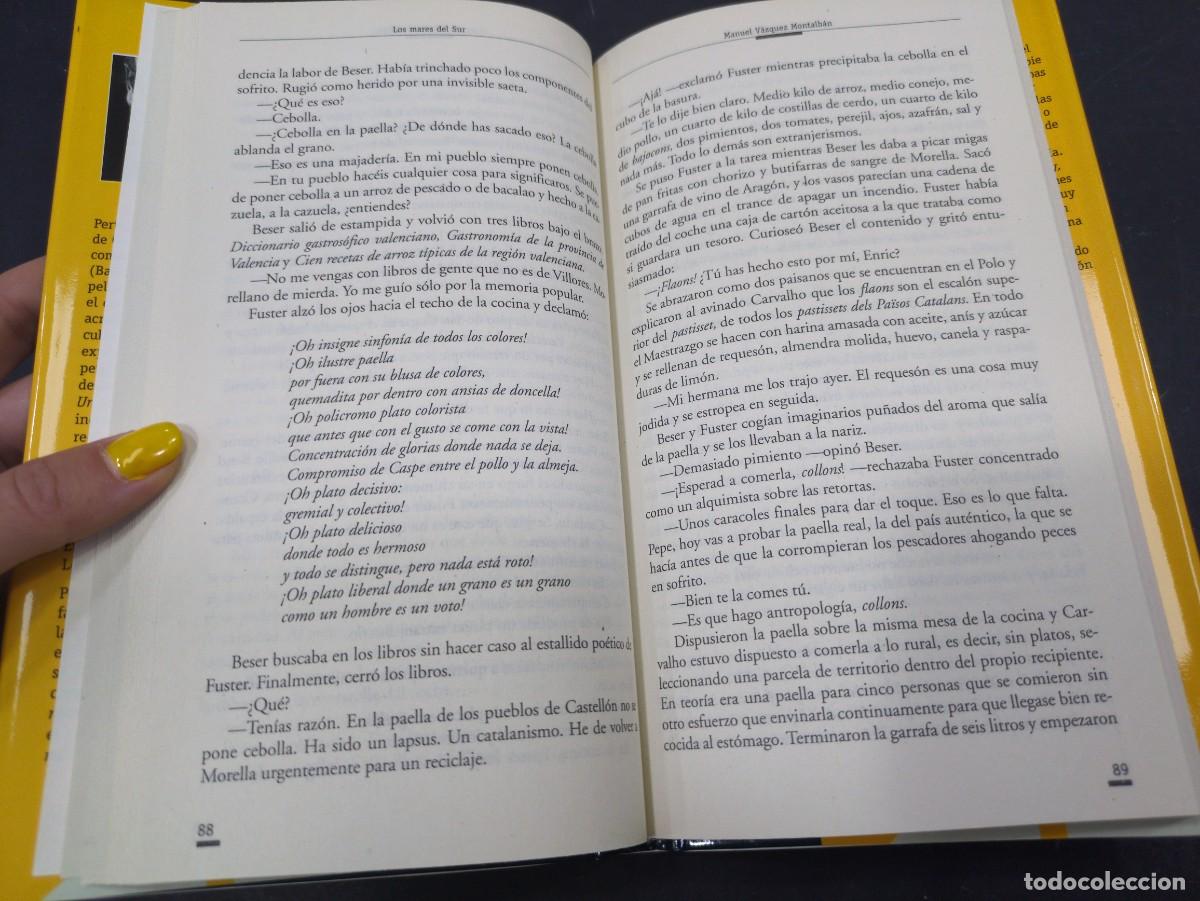 Libros: LIBRO LOS MARES DEL SUR MANUEL VAZQUEZ MONTALBAN - Foto 4