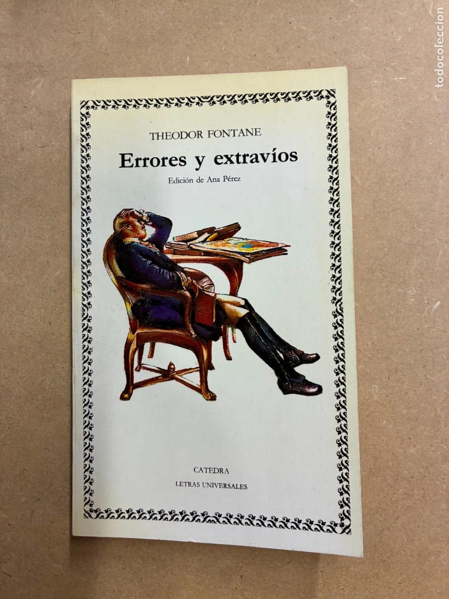 Libros: ERRORES Y EXTRAV&Iacute;OS - THEODOR FONTANE