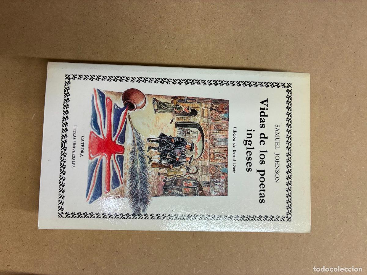 Libros: VIDAS DE LOS POETAS INGLESES - SAMUEL JHONSON