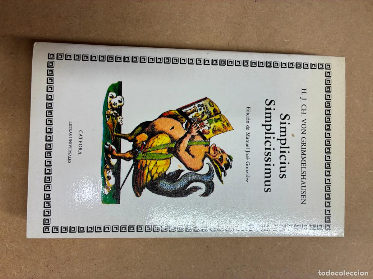Libros: SIMPLICIUS SIMPLICISSIMUS - H.J.CH. VON GRIMMELSHAUSEN