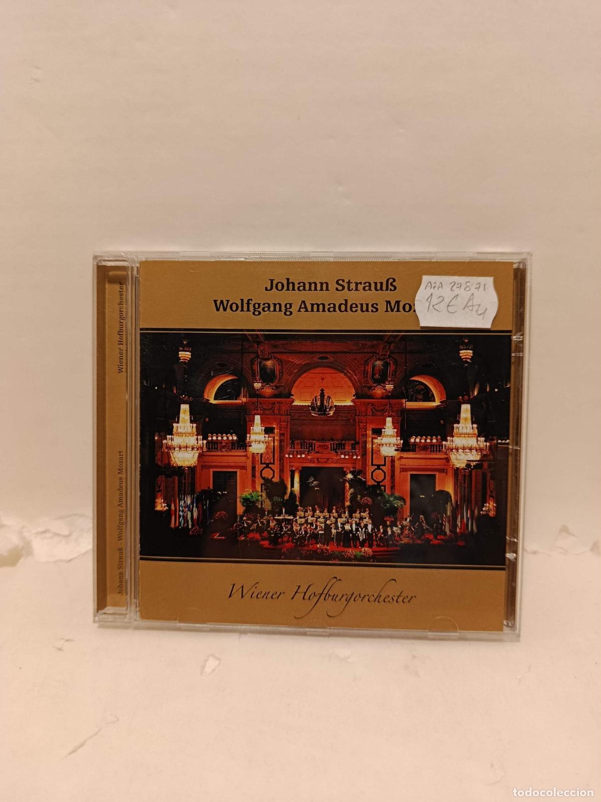 Livros em segunda m&atilde;o: JOHAN STRAUSS. WOLFGANG AMADEUS MOZART. Wiener Hofburgorchester -