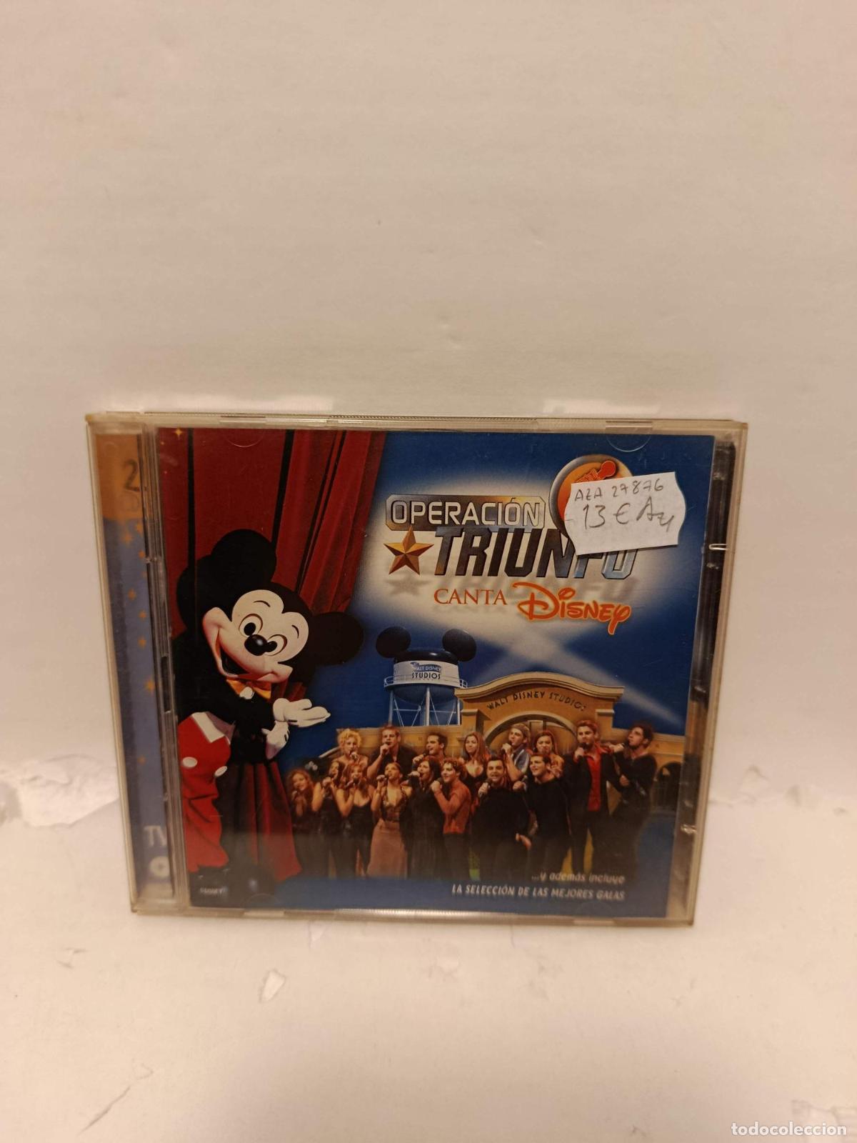 Livres: OPERACI&Oacute;N TRIUNFO, Canta Disney (2 CDs) ...y adem&aacute;s incluye La Selecci&oacute;n de las Mejores Galas -