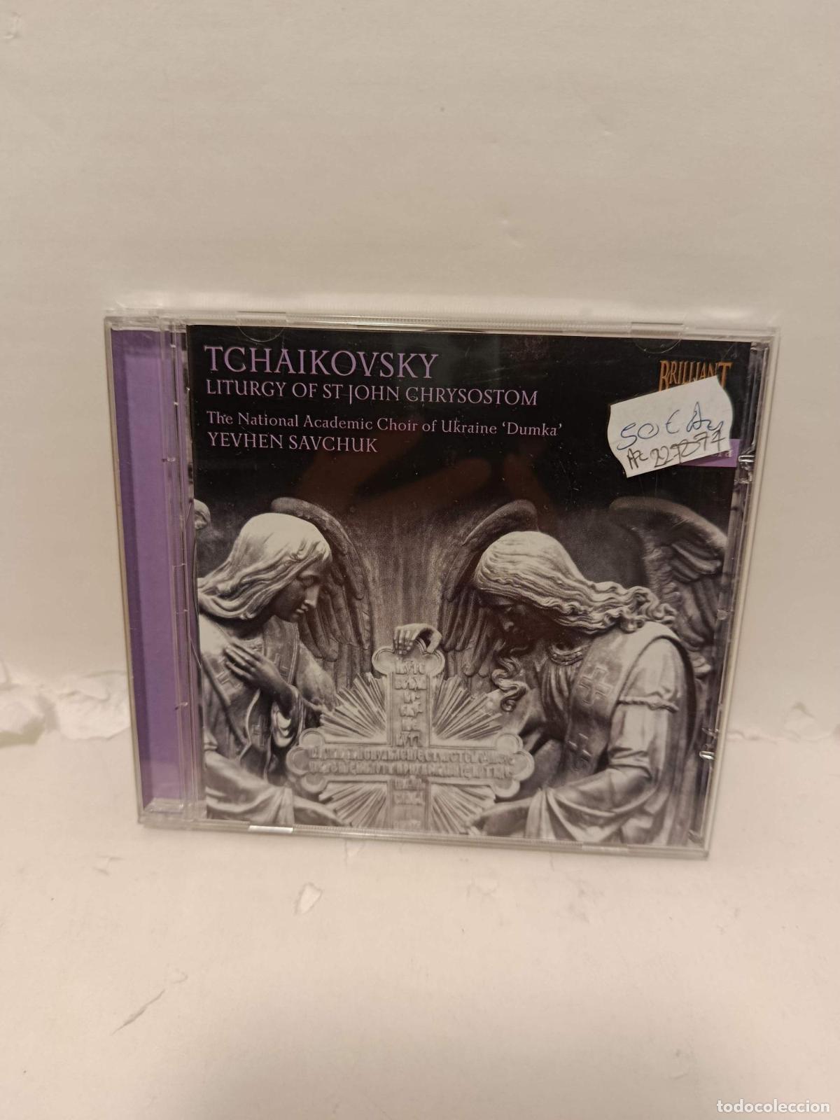 Livres: TCHAIKOVSKY: Litury of st john chrysostom (1CD) -