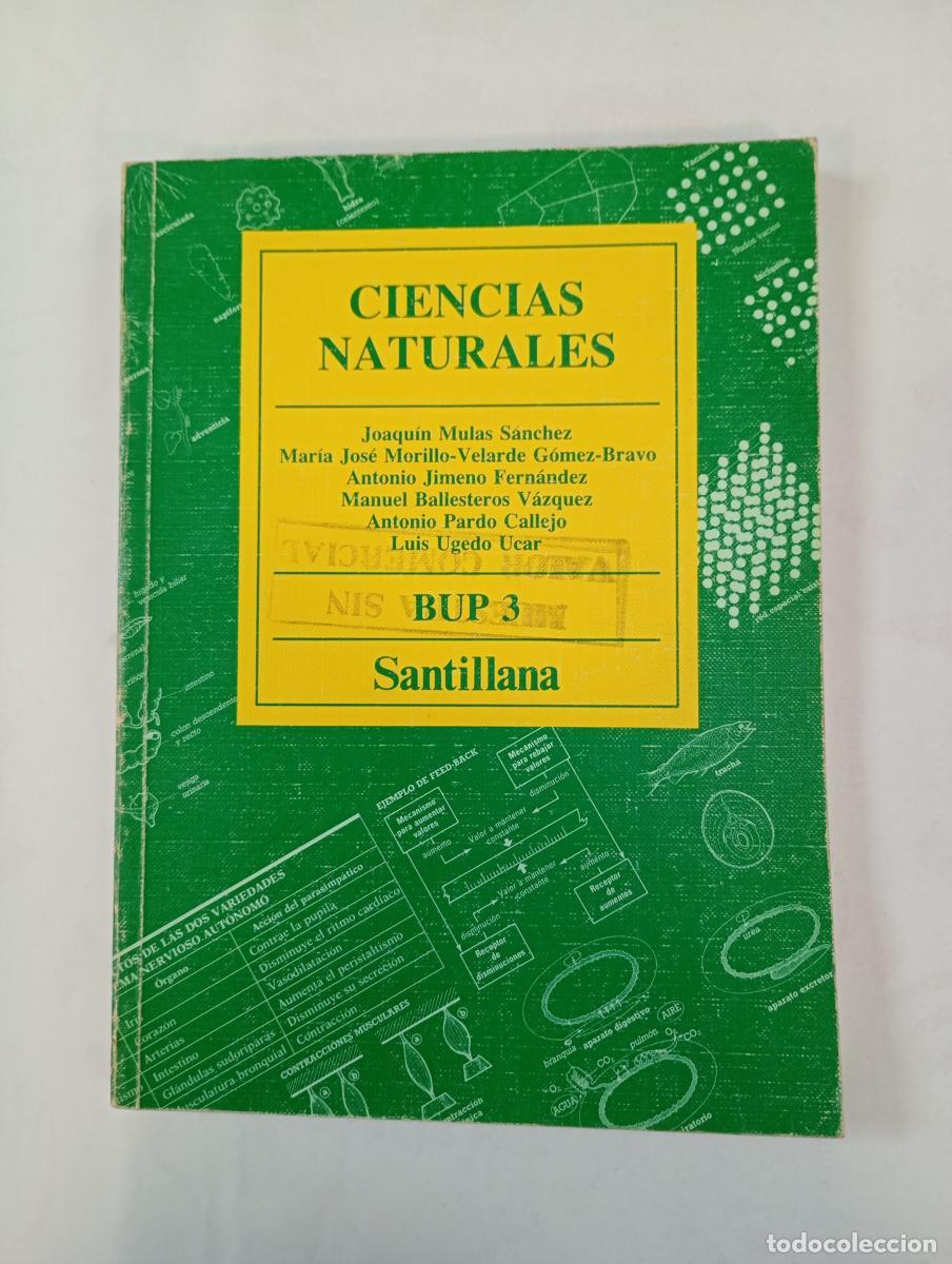 books: Ciencias naturales, 3 BUP. Santillana. - Joaqu&iacute;n Mulas S&aacute;nchez. TDK991