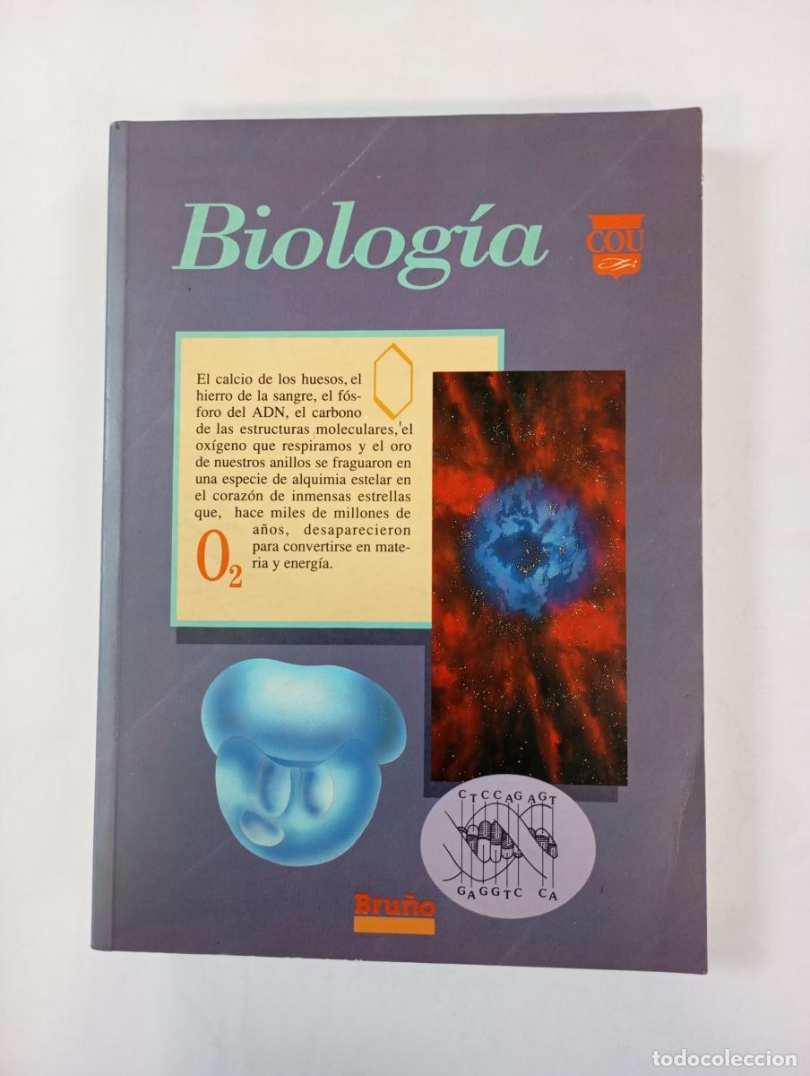 Libros: Biolog&iacute;a, COU. Bru&ntilde;o. - Juan Eduardo Panadero Cuartero. TDK991