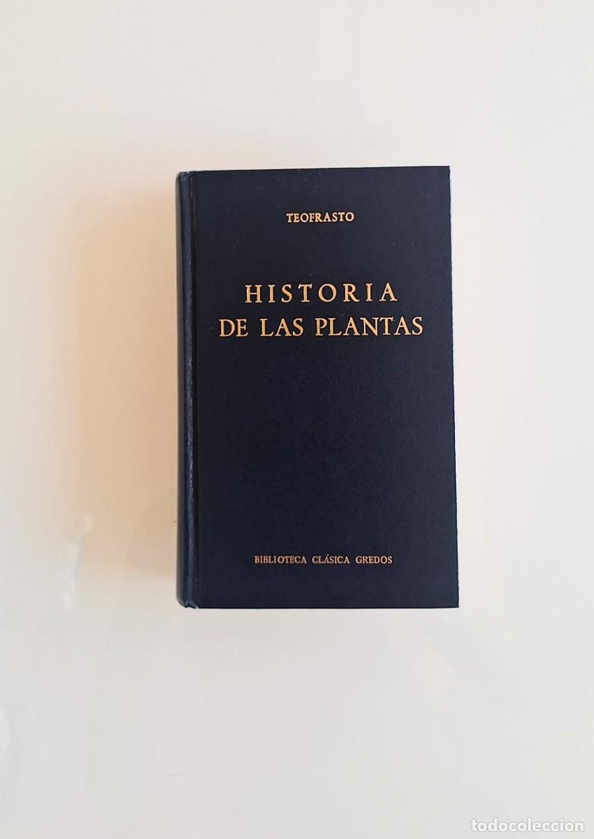 Libros: Historia de las plantas, Teofrasto, Biblioteca cl&aacute;sica Gredos