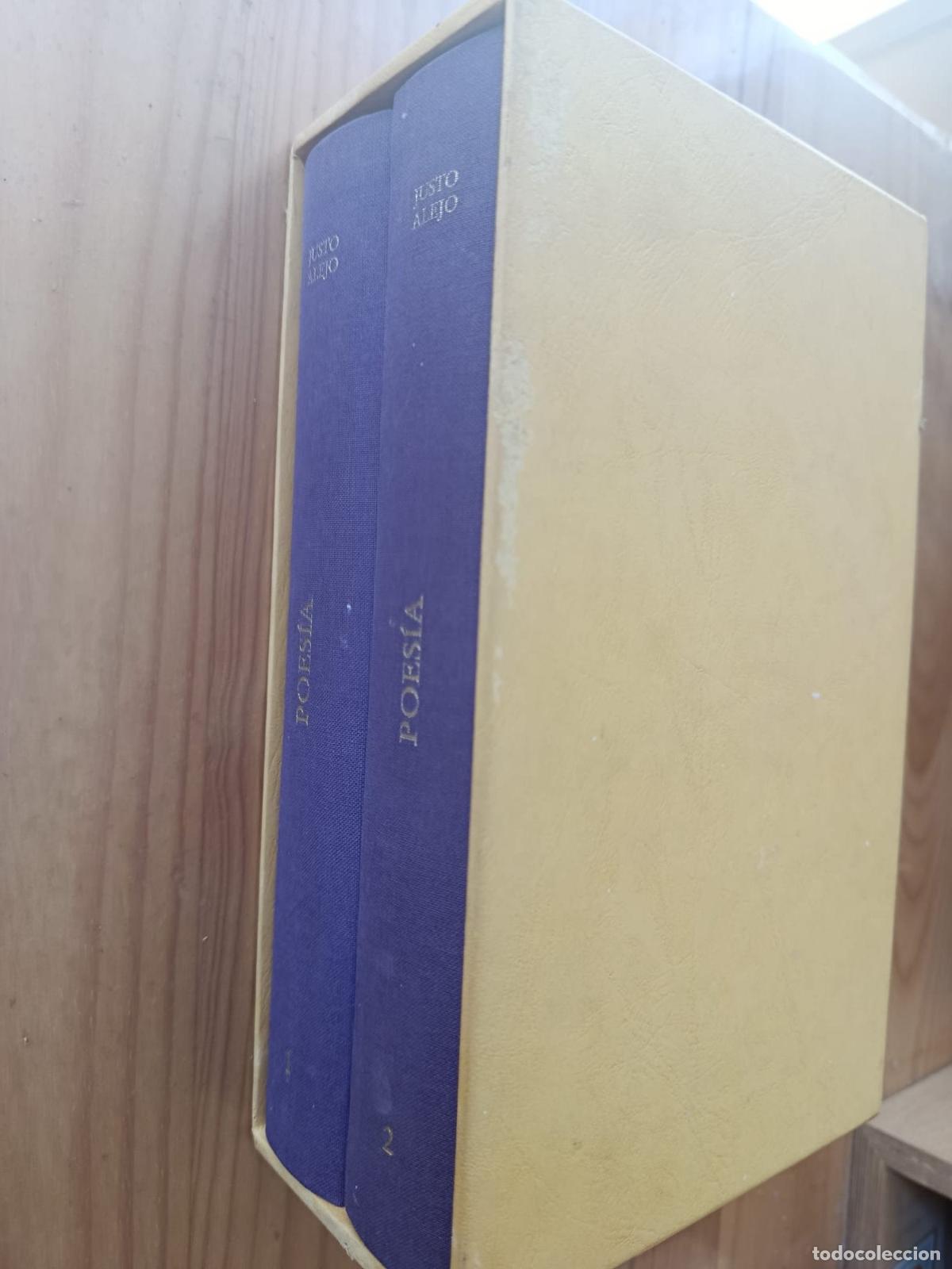 books: POESIA. VOLUMENES 1 y 2 (Obra completa en estuche) - JUSTO ALEJO