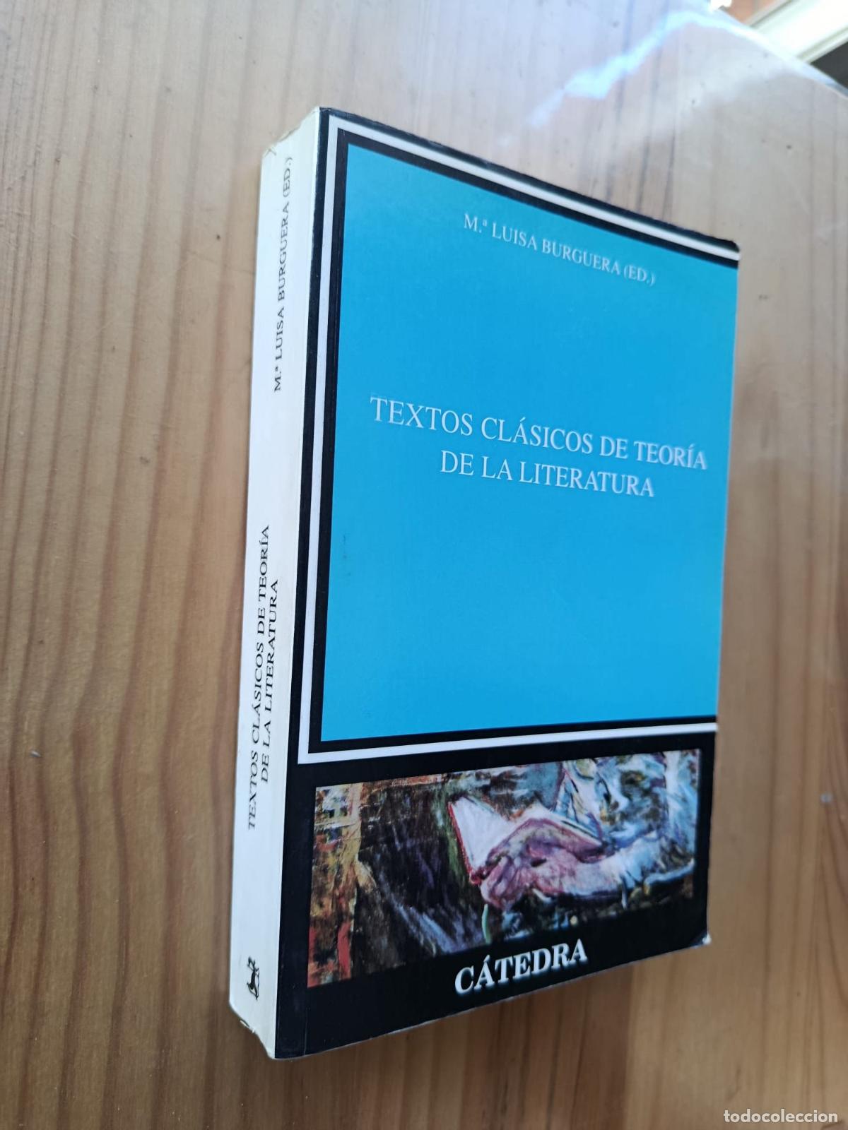 B&uuml;cher: TEXTOS CLASICOS DE TEORIA DE LA LITERATURA - MARIA LUISA BURGUERA