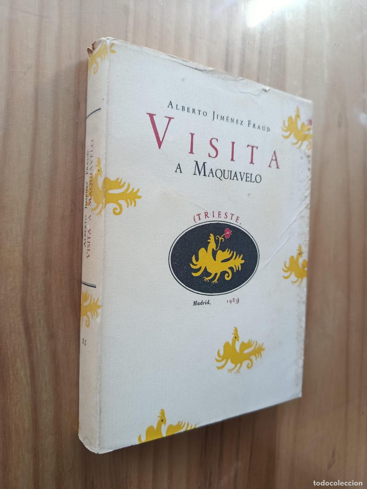 Libros: Visita a Maquiavelo - Alberto Jim&eacute;nez Fraud