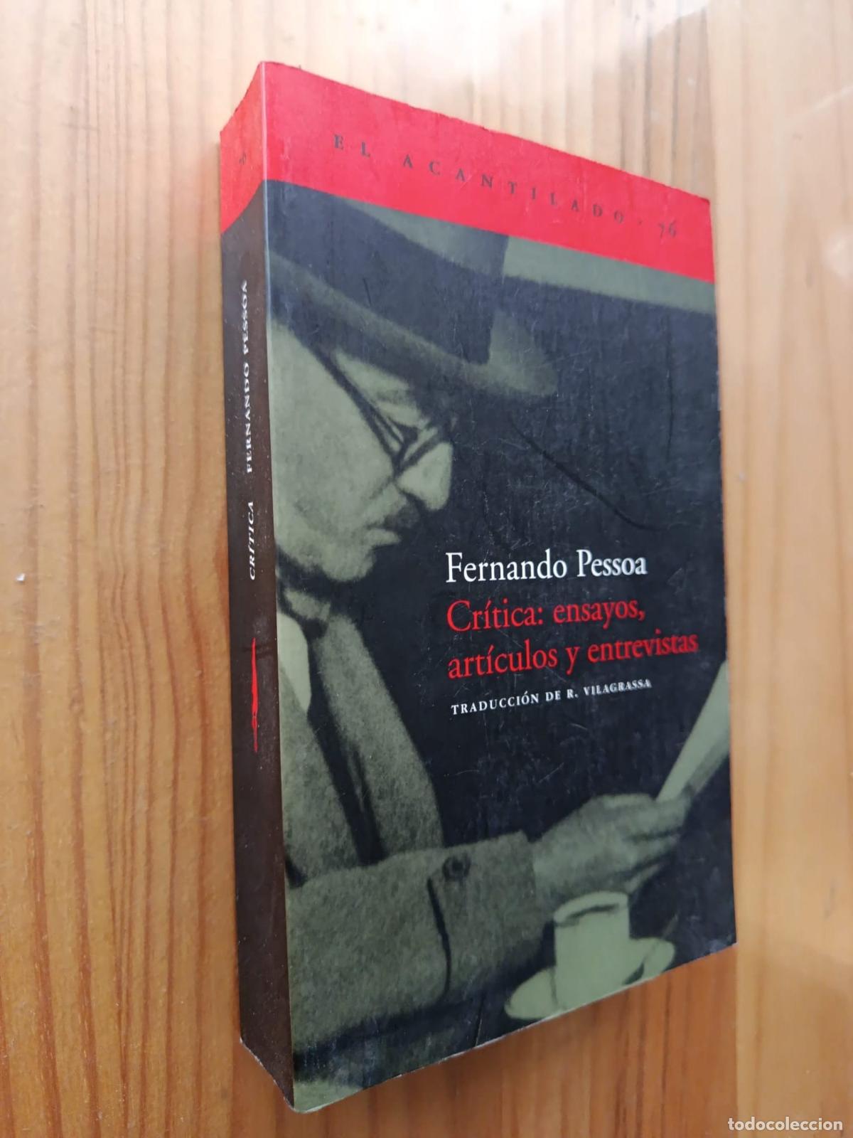 books: Cr&iacute;tica, ensayos, art&iacute;culos y entrevistas - Fernando Pessoa