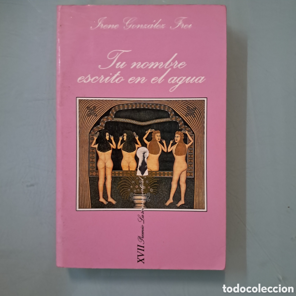 Libros: Irene Gonz&aacute;lez Frei,Tu nombre escrito en el agua, Tusquets