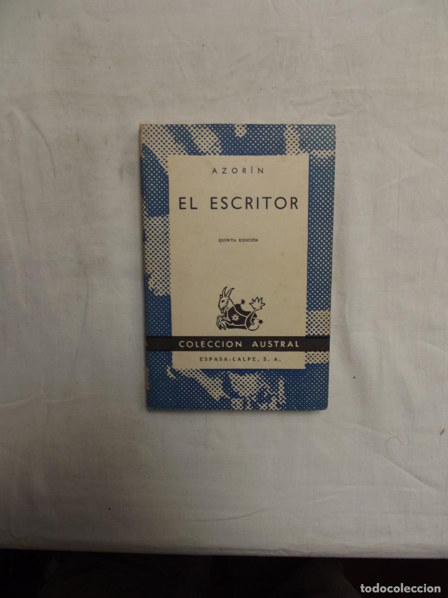 Libros: EL ESCRITOR DE AZORIN