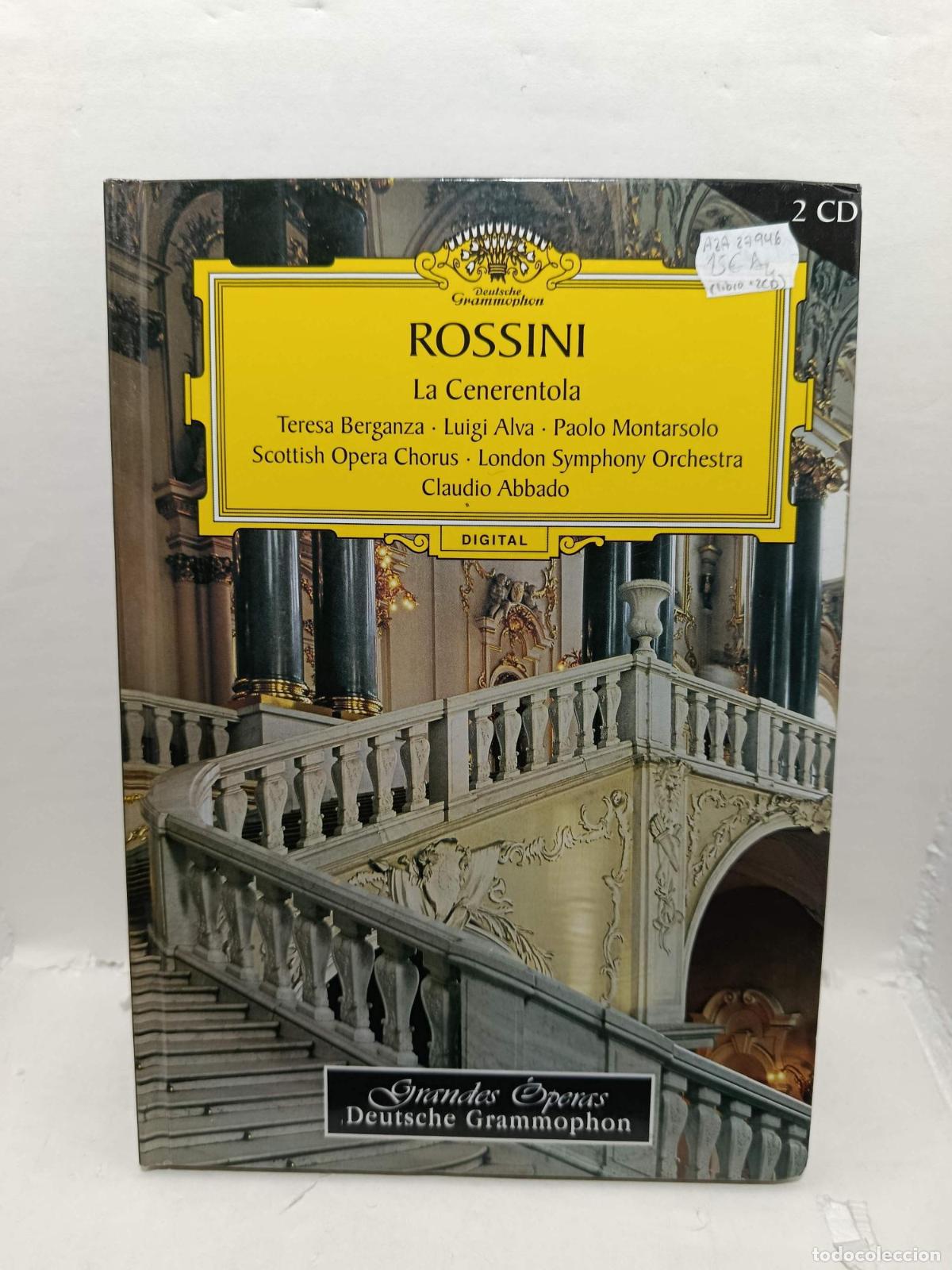 Libros: ROSSINI. LA CENERENTOLA (libro y 2 CDs). Grandes &Oacute;peras, Deutsche Grammophon - Juan Carlos Moreno