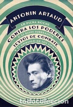 B&uuml;cher: ARTAUD, Antonin. - Contra los poderes. Antolog&iacute;a de textos de combate.