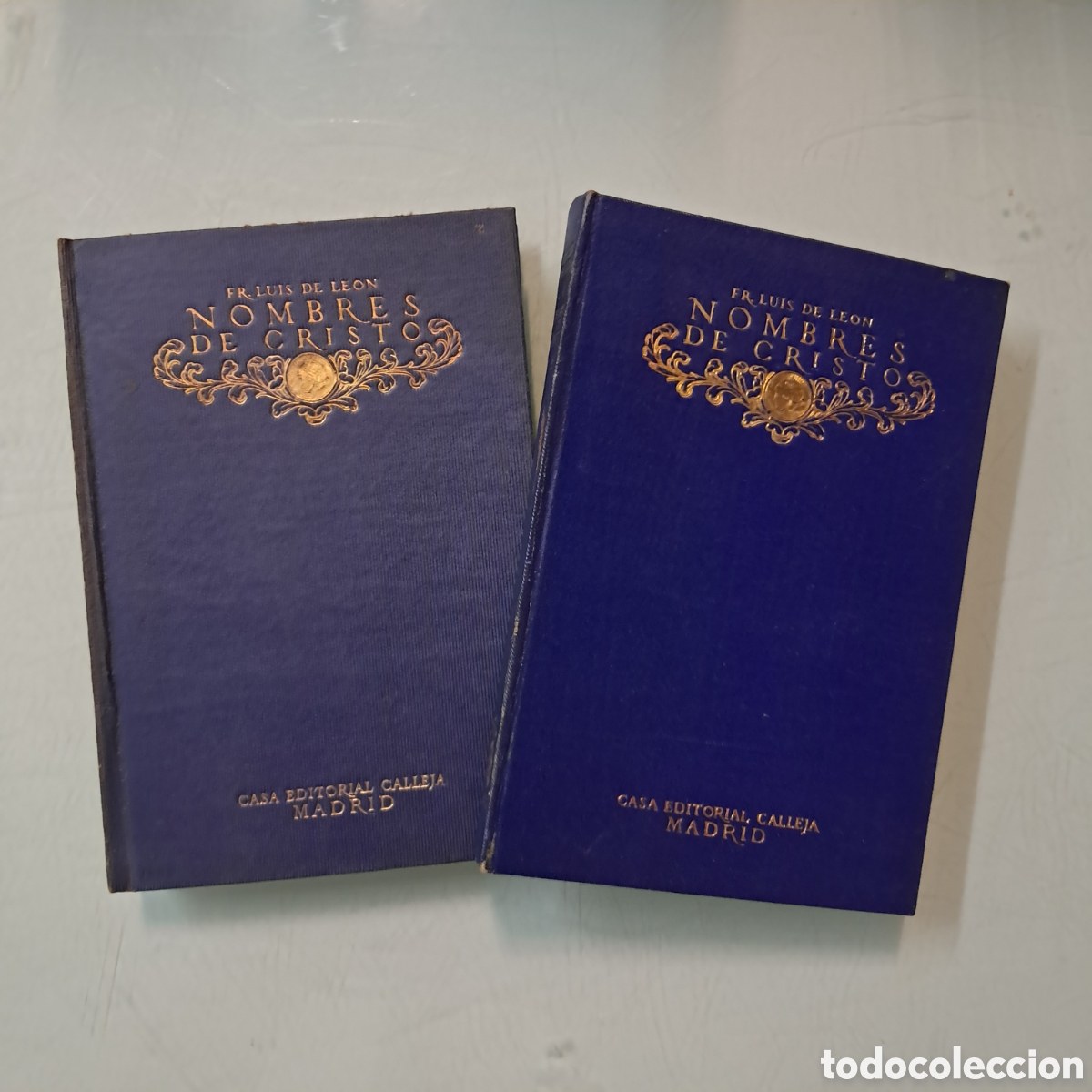 Libros: Fray Luis de Le&oacute;n, De los nombres de Cristo, Ed. CALLEJA, 2 tomos - Foto 1